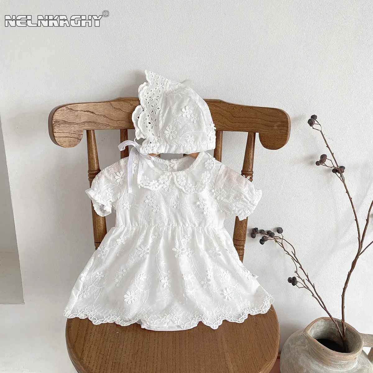 Baby Clothing Bundles - Summer Princess: Newborn Baby Girl Embroidered