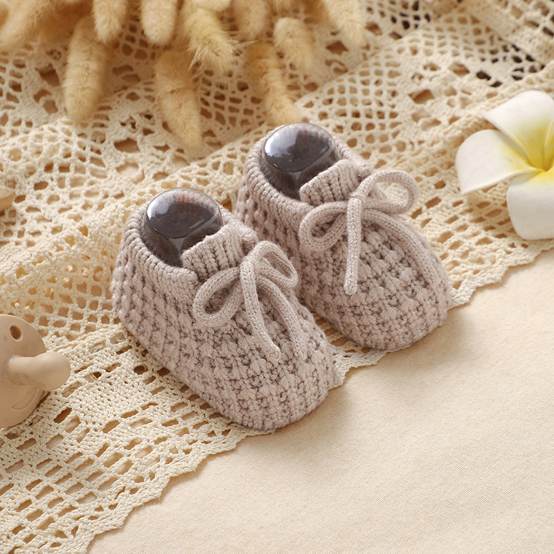 Baby Clothing For Bed - Newborn Baby Shoes Knitted Infant Boys