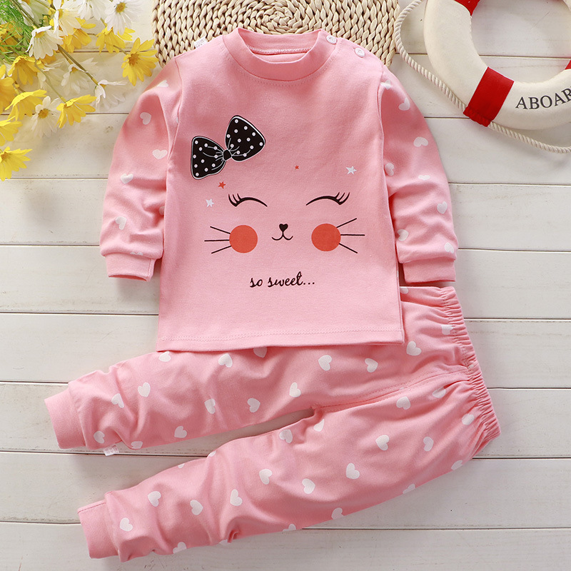 Baby Sleep Suit - Autumn Sleepwear Pajamas For Girls Boys