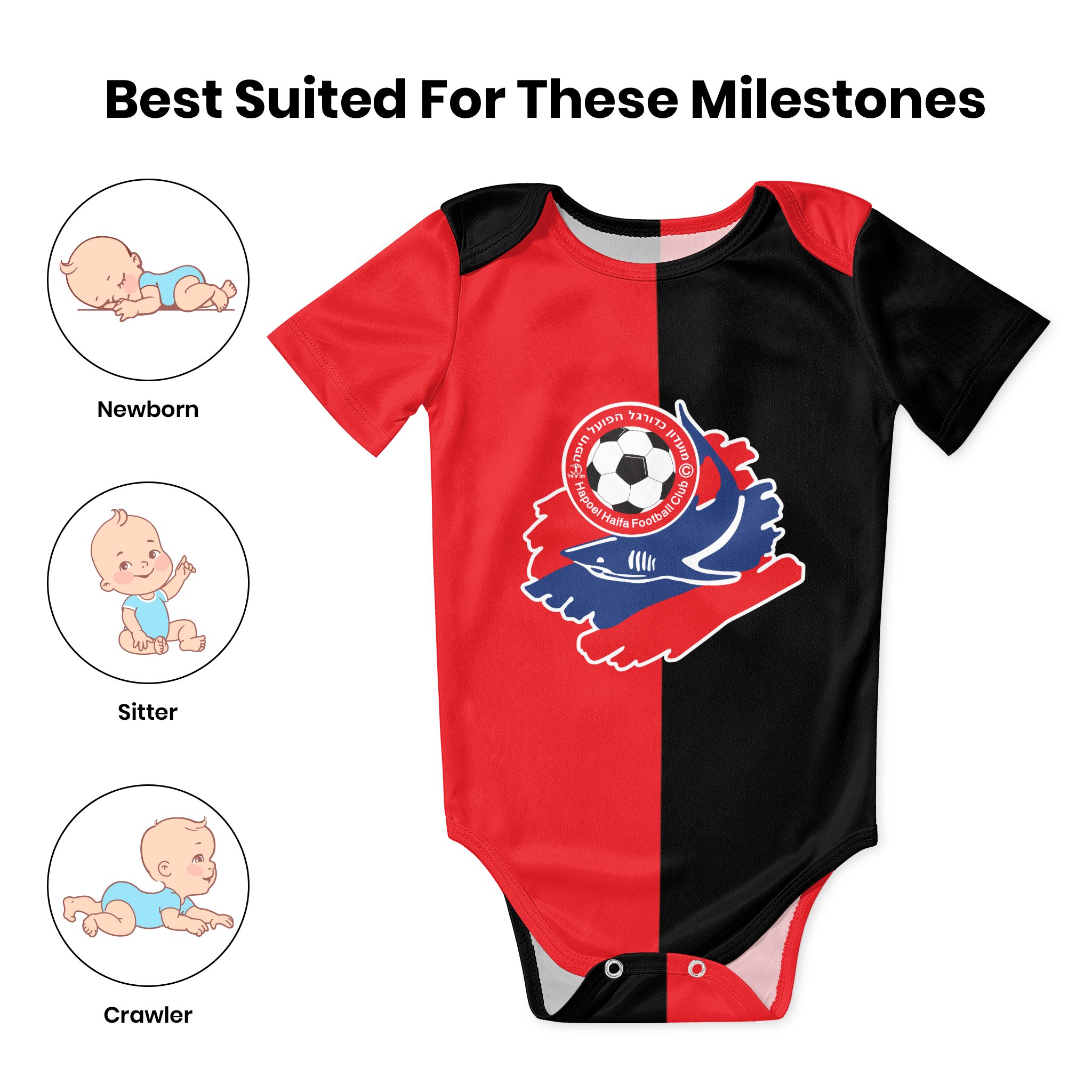 Hapoel Haifa Baby Bodysuit Uni - Baby Clothing Newborn recensie en prijs