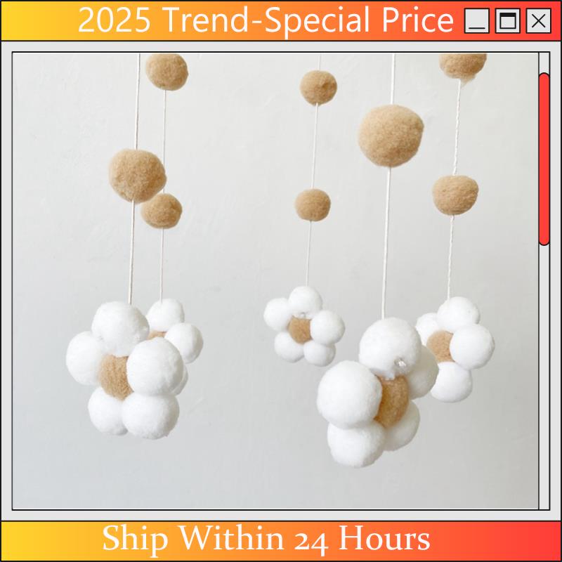 AA64 Nordic Fur Ball Flower Wi - Baby Clothing For Bed recensie en prijs