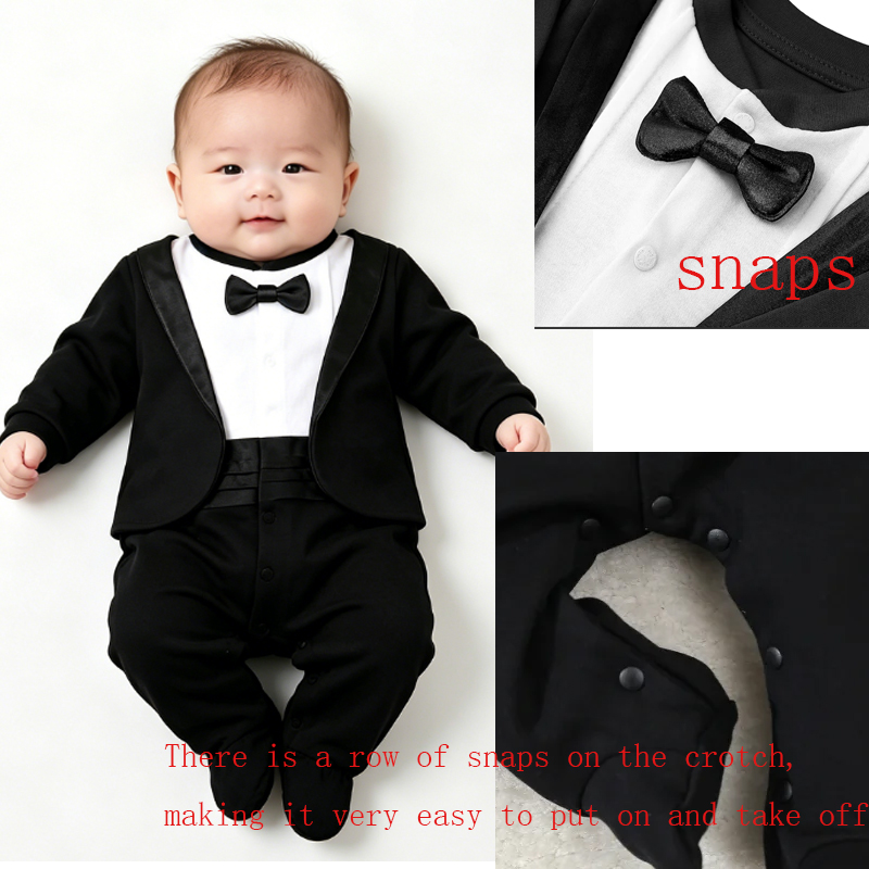 Newborn Boy Gentleman Tuxedo F - Baby Sleep Suit recensie en prijs