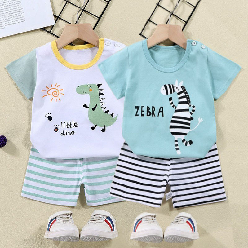 Cotton Tees+Shorts 2-piece Tra - Baby Clothing Bundles recensie en prijs