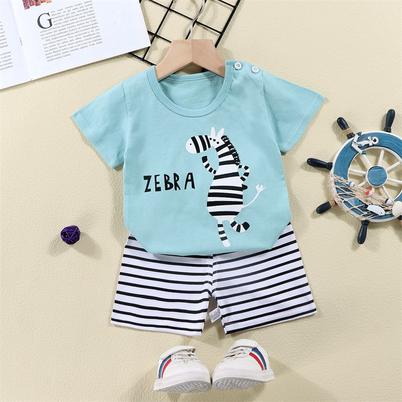 Cotton Tees+Shorts 2-piece Tra - Baby Clothing Bundles recensie en prijs