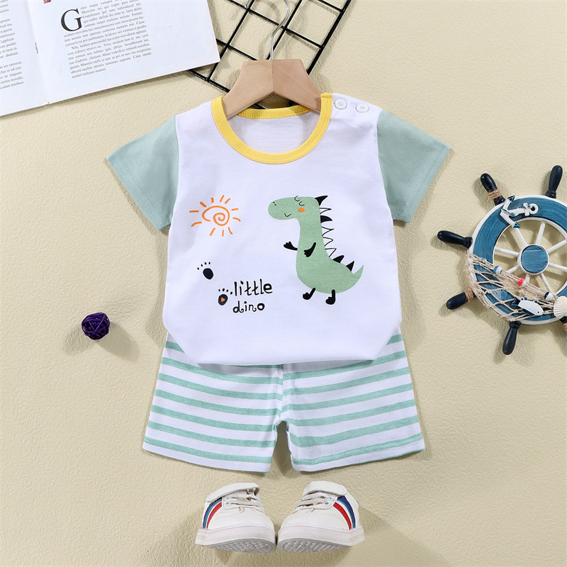 Cotton Tees+Shorts 2-piece Tra - Baby Clothing Bundles recensie en prijs