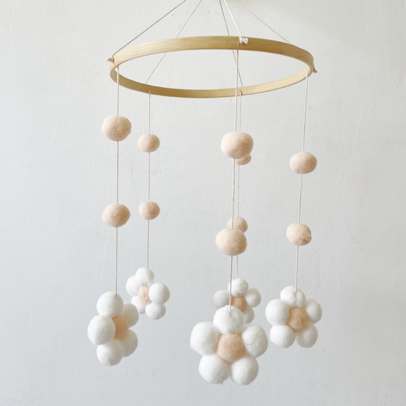 Ins Nordic Fur Ball Flower Win - Baby Clothing For Bed recensie en prijs