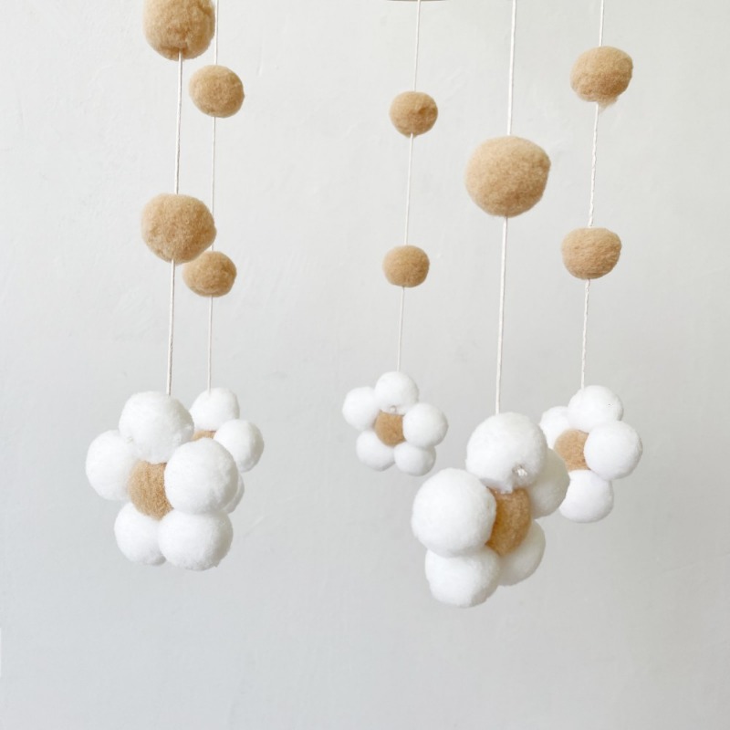 Ins Nordic Fur Ball Flower Win - Baby Clothing For Bed recensie en prijs