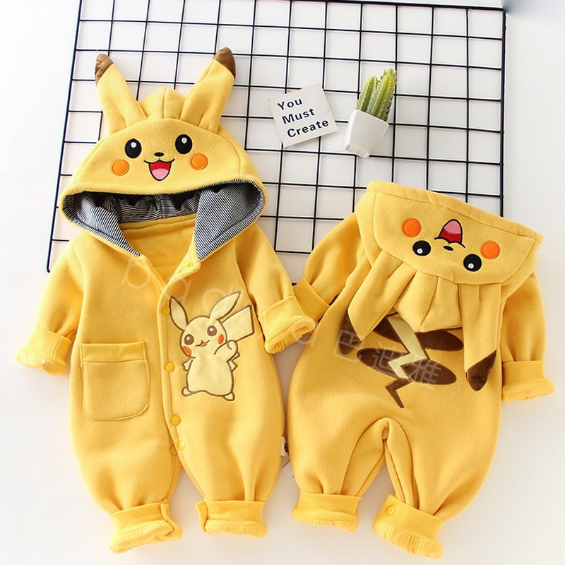 New Cute Cartoon Pokemon Pikac - Baby Clothing Newborn recensie en prijs