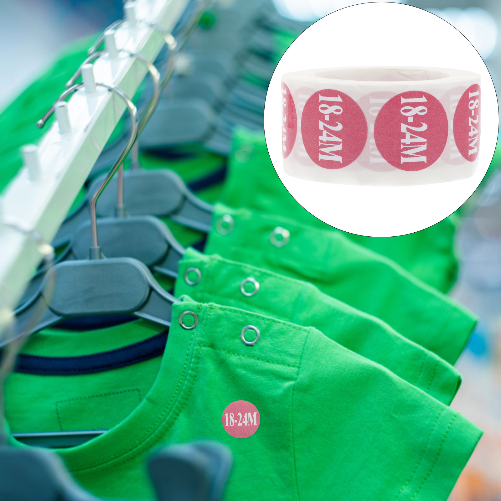 2 Rolls Clothing Size Label Pa - Baby Shop Clothing recensie en prijs