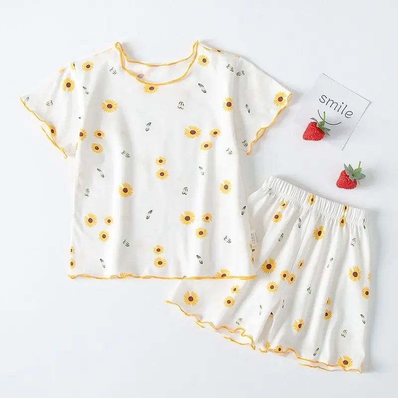 Girls Summer Pajama Set Strawb - Baby Sleep Suit recensie en prijs