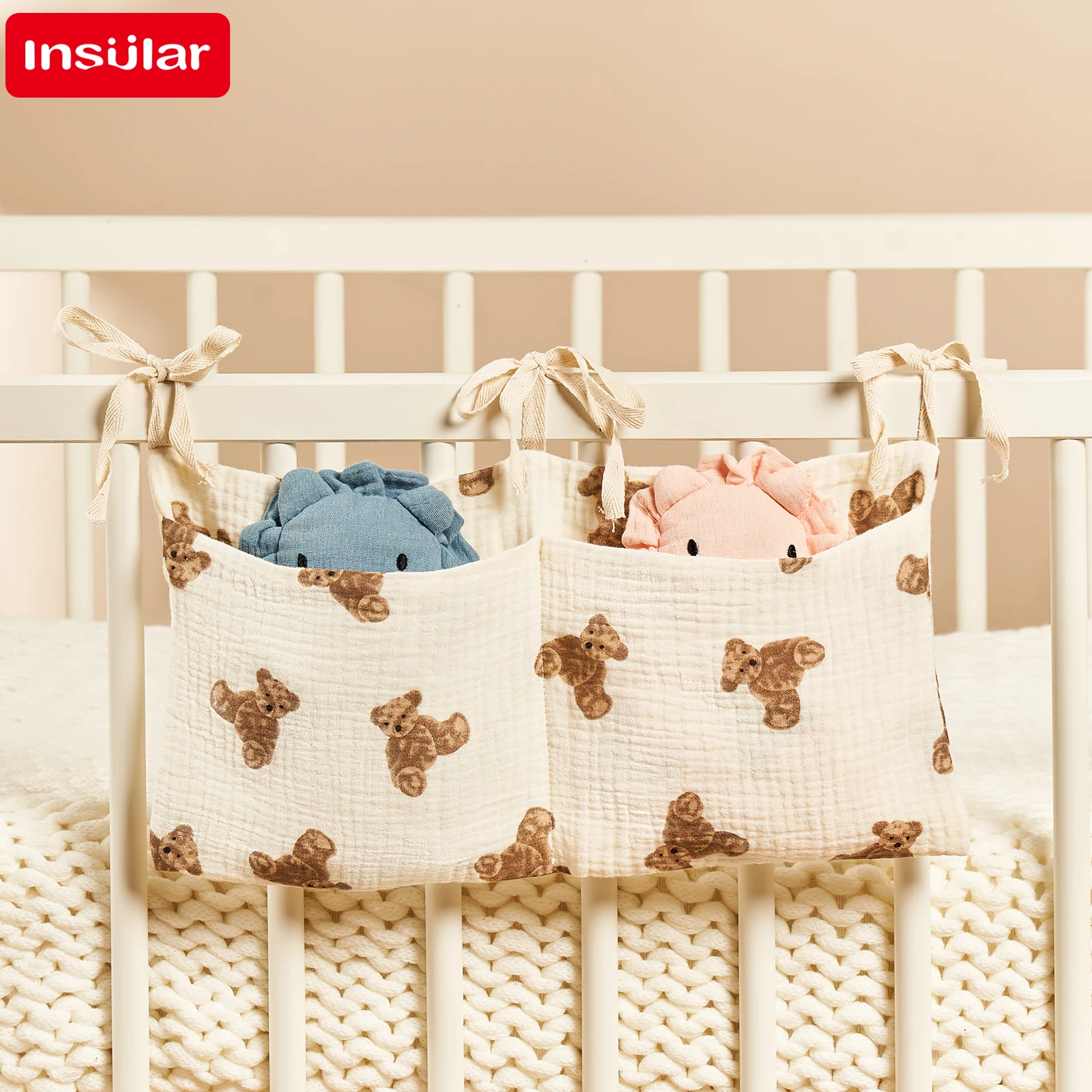 Baby Crib Organizer Cot Caddy  - Baby Clothing For Bed recensie en prijs