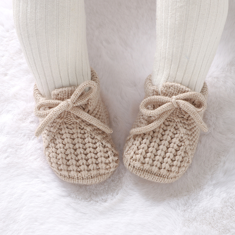 Baby Shoes Knitted Newborn Bed - Baby Clothing For Bed recensie en prijs