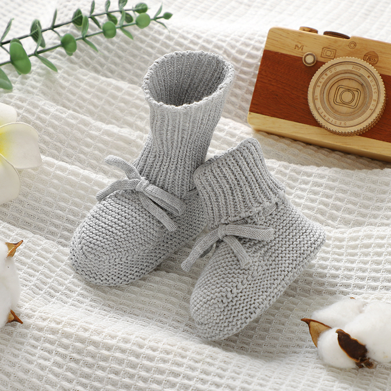 Infant Baby Shoes Knit Cotton  - Baby Clothing For Bed recensie en prijs