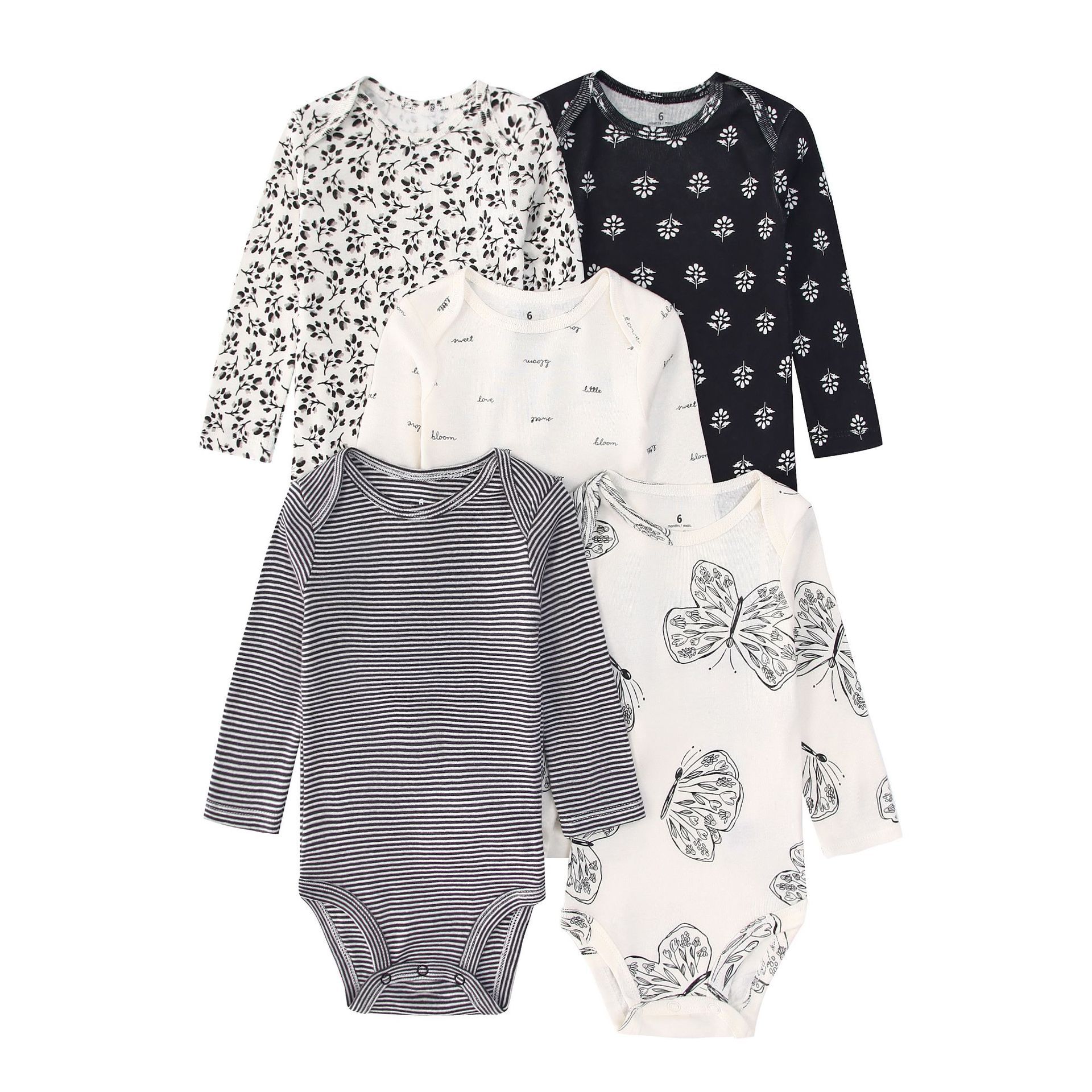 5PCS Newborn Infant Baby Bodys - Baby Clothing Gender Neutral recensie en prijs