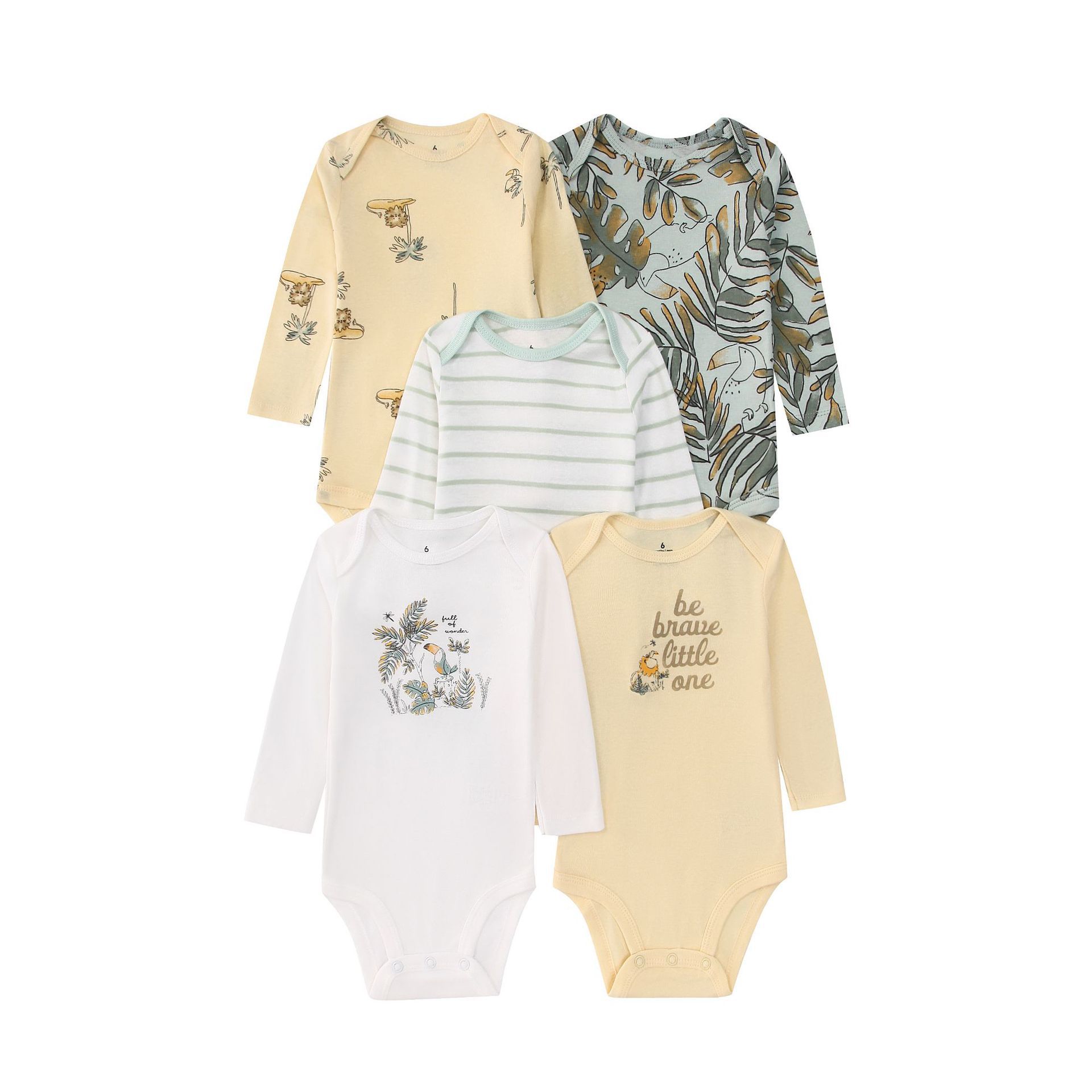 5PCS Newborn Infant Baby Bodys - Baby Clothing Gender Neutral recensie en prijs
