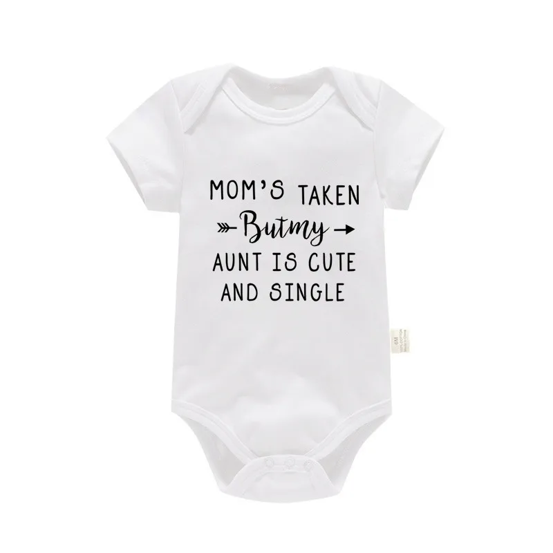 My Aunt Is Cute and Single Fun - Baby Clothing Gender Neutral recensie en prijs