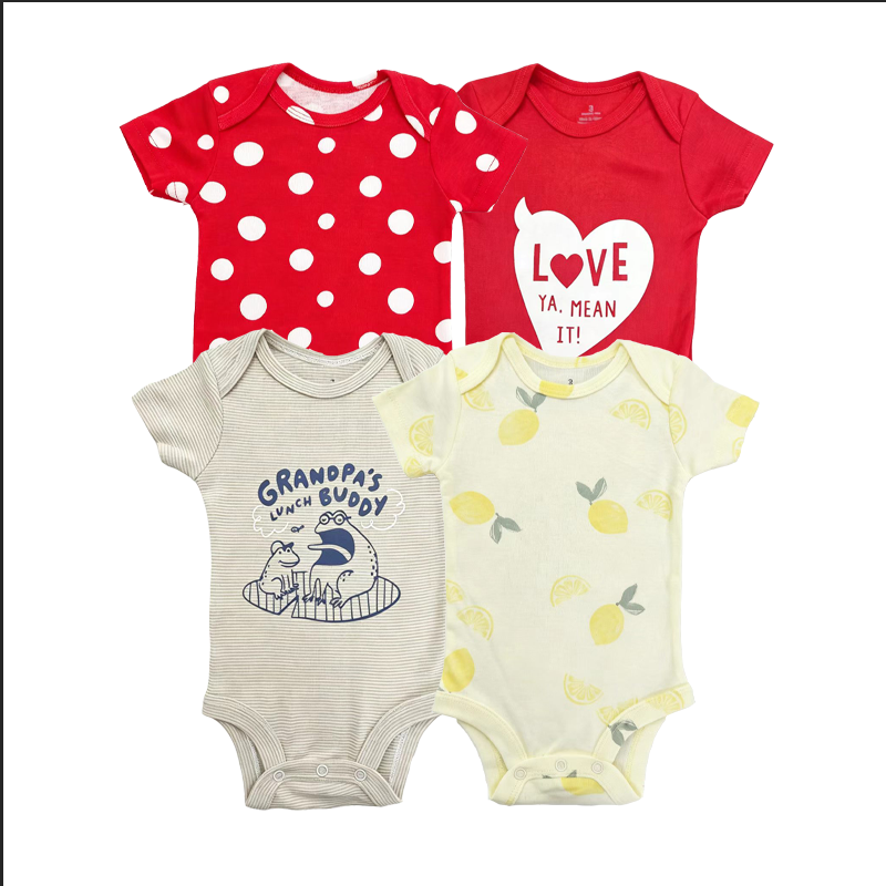4PCS/LOT Cotton Baby Bodysuits - Baby Clothing Gender Neutral recensie en prijs